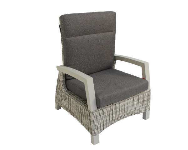 Sessel Benedetto Lounge ice grey