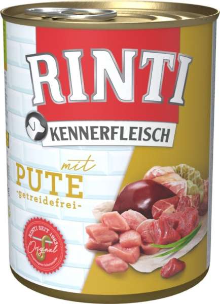 Rinti Kennerfleisch Pute, 800 g Dose